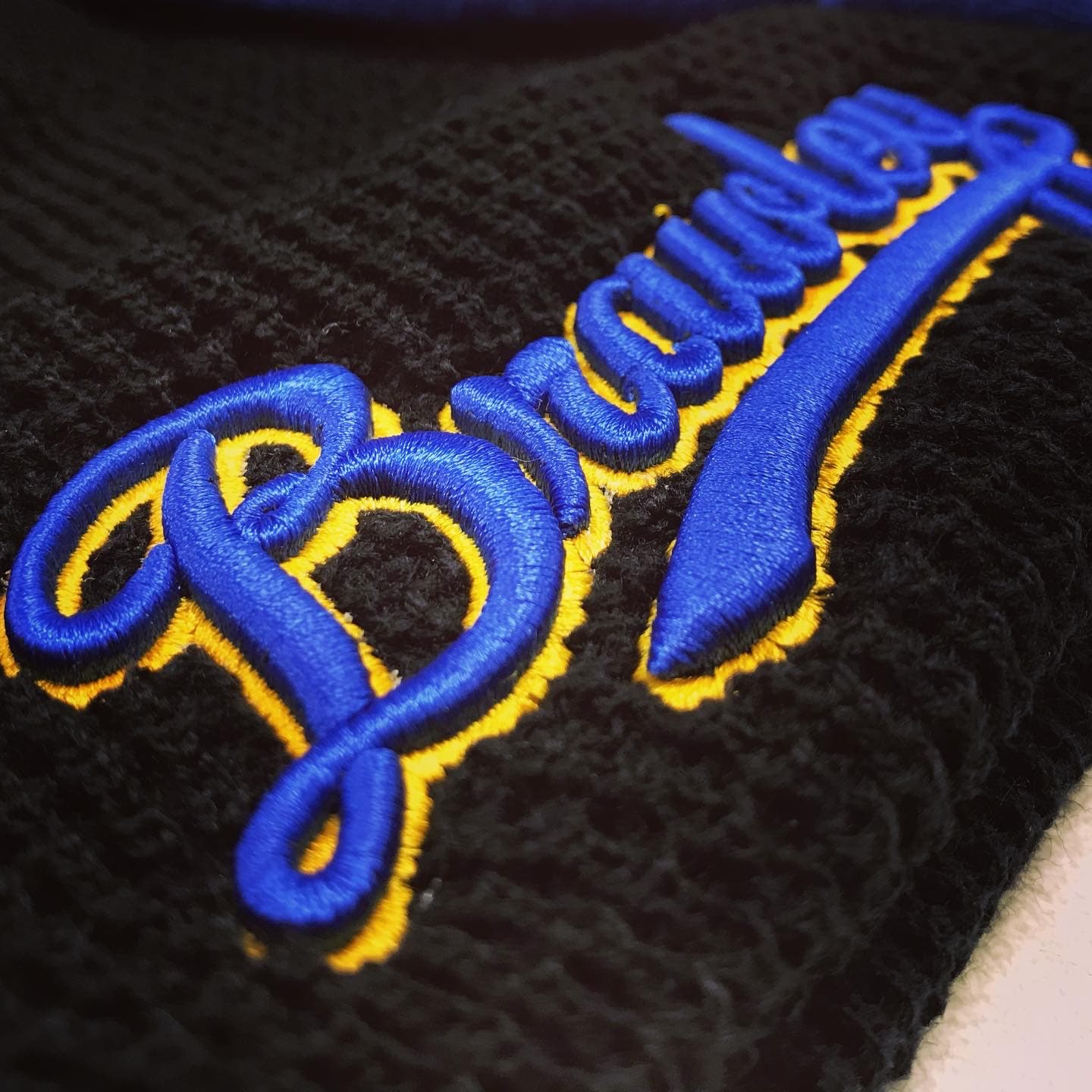 3D Puff Embroidery service detail
